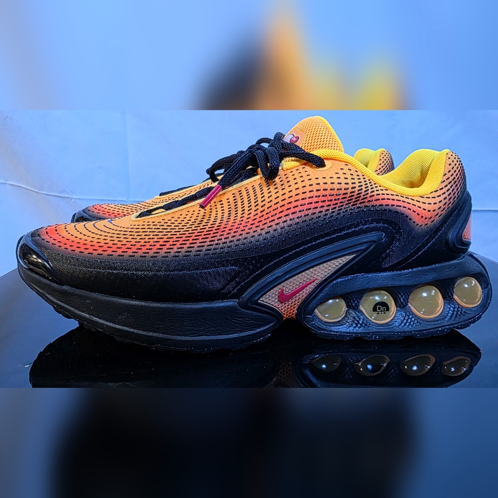 Nike AIR MAX DN - Black and Orange